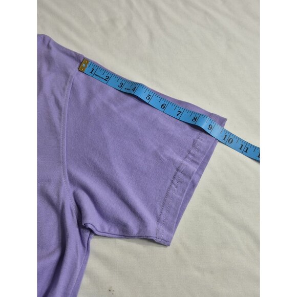 Staple Mens T-Shirt Size 2XL Purple Blue White Embroidered Logo Cotton (09) - Picture 6 of 9